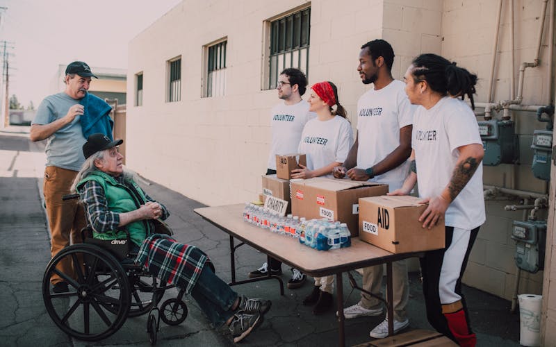 Volunteer team
